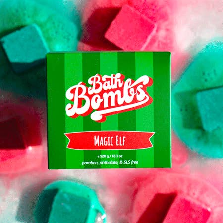 Happy Hippo Bath - Wholesale Bath Bomb/Fizz - Magic Elf Cube Bombs