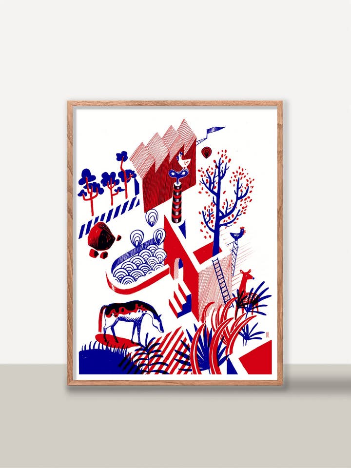 Uorganiseret bymæssig dyreliv for engroshandel hos Sérigraphies ST