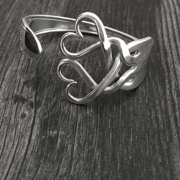 Weaving Hearts Bracelet for wholesale by Marchello Art