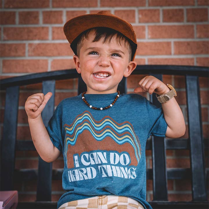 T-shirt I Can Do Hard Things - Retour à l'école pour enfants pour la vente par Rivet Apparel Co.