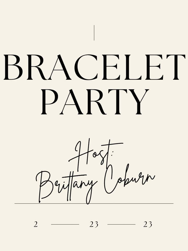 Coburn Bracelet Party for wholesale by Taylor Toms Designs