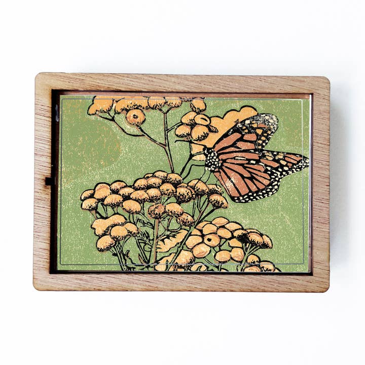 Monarca en Tansy Magnet para venta al por mayor de Peninsula Prints