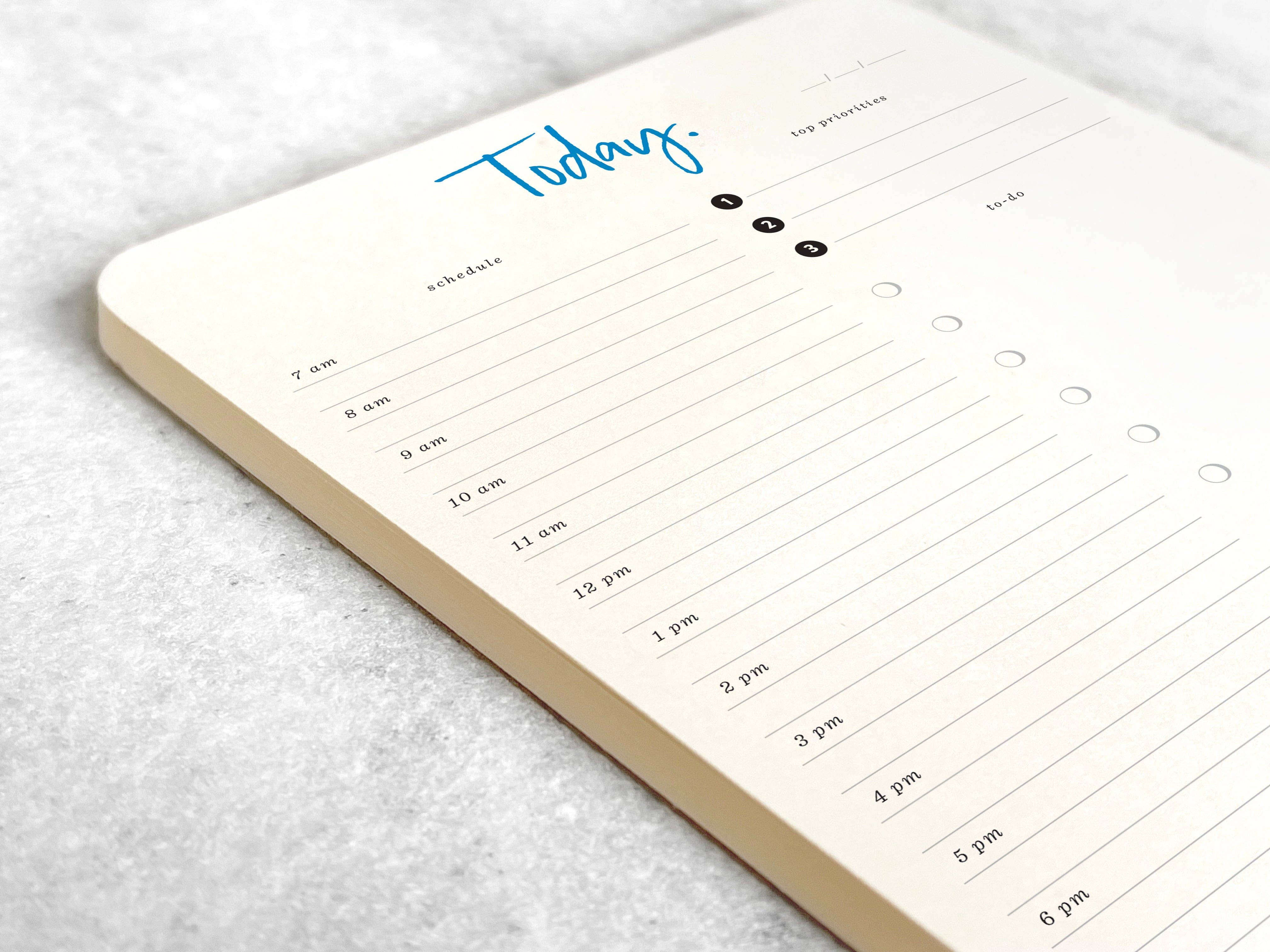 Favorite Story - Wholesale Planner - Today Planning Notepad2