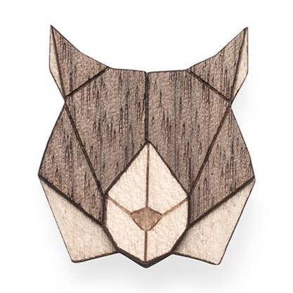 Lodjur Brosch för wholesale av Bewooden