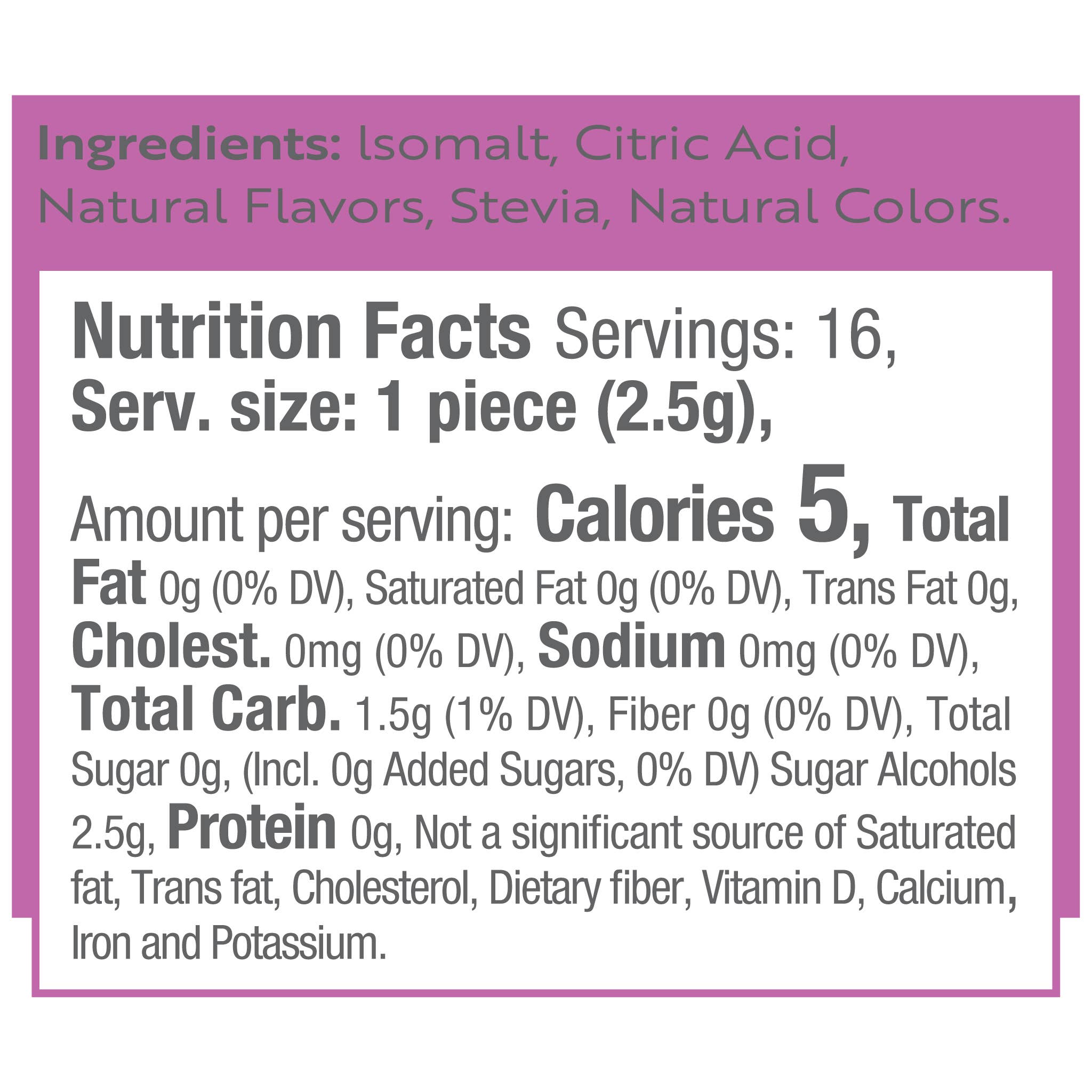 Stevita Naturals - Wholesale Hard Candy - Stevita Harmony Grown Sugar-Free Hard Candy - Berry3