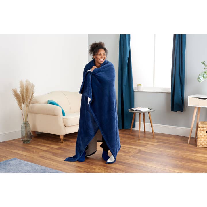 Snuggy Blanket - Navy for wholesale on Faire