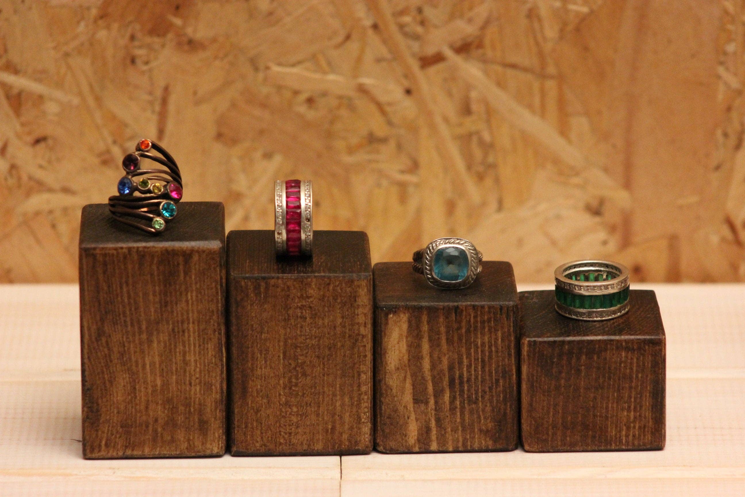 Saw It Loved It - Wholesale Jewelry Stand & Display - Jewellery Riser - Ring Display - Set Of 44