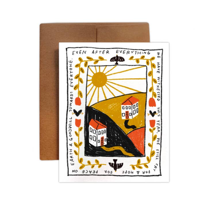 RANI BAN CO - Wholesale Season's Greetings Card - Even After Everything Holiday Card