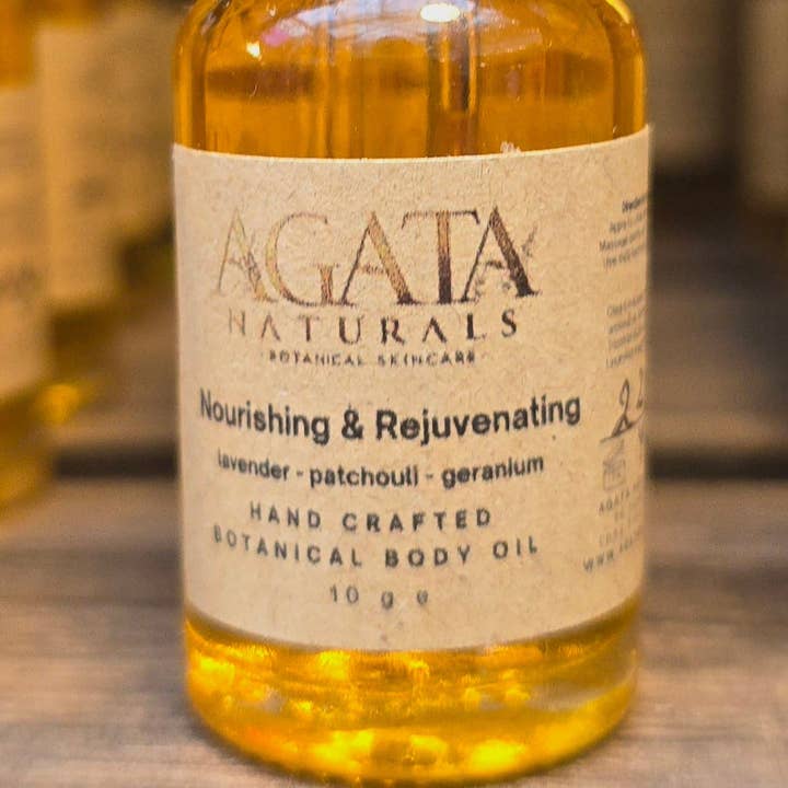 Voedende Lichaamsolie met Rozenbottel & Jojoba – Verjongende Botanische Mix voor wholesale door Agata Naturals Ltd