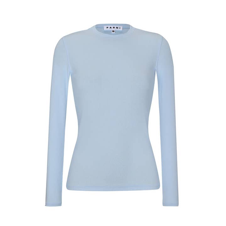 Körpernah geschnittenes T-Shirt aus Denim für den Großhandel von Parni