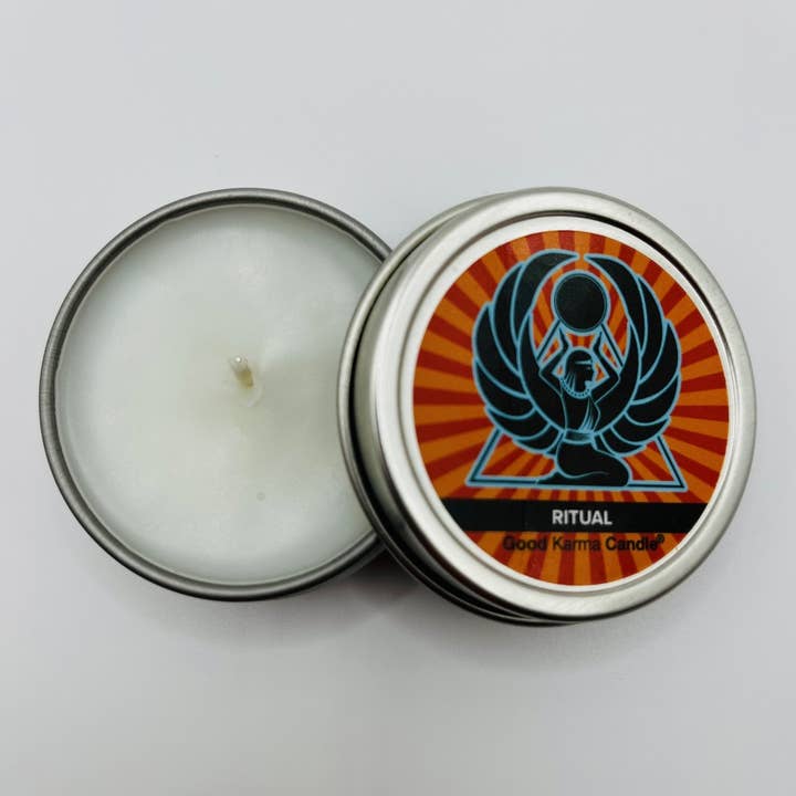 Ritual (Egyptian Amber & Vanilla Musk) for wholesale by Zensual Candles- Good Karma Candles