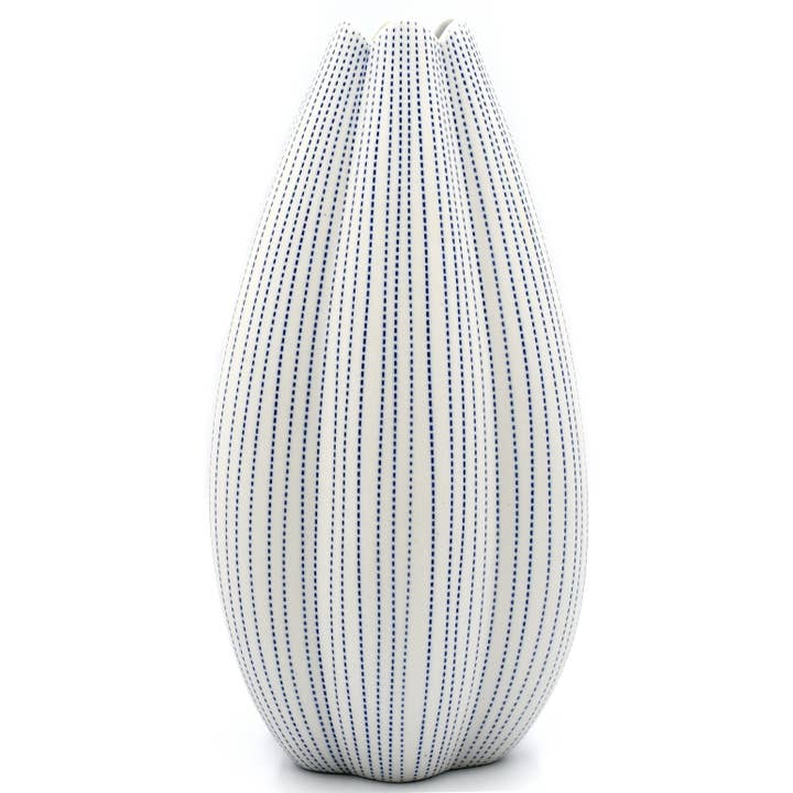 Art Floral Trading LLC - Wholesale Vase - Champa L - WO 26 Handcrafted Porcelain Bud Vase