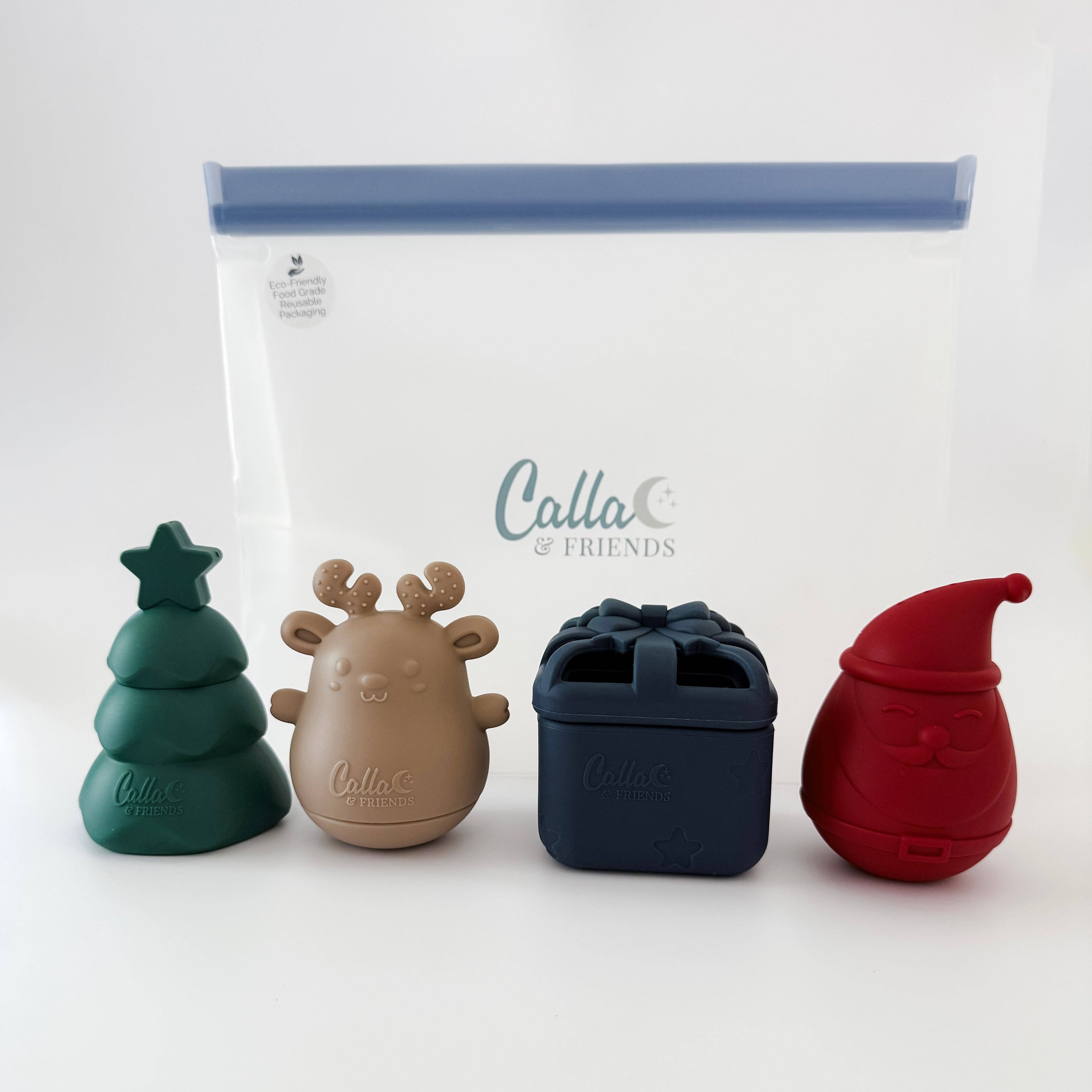 Calla & Friends - Wholesale Bath Toy - Baby - Holly Jolly Bath Toys18