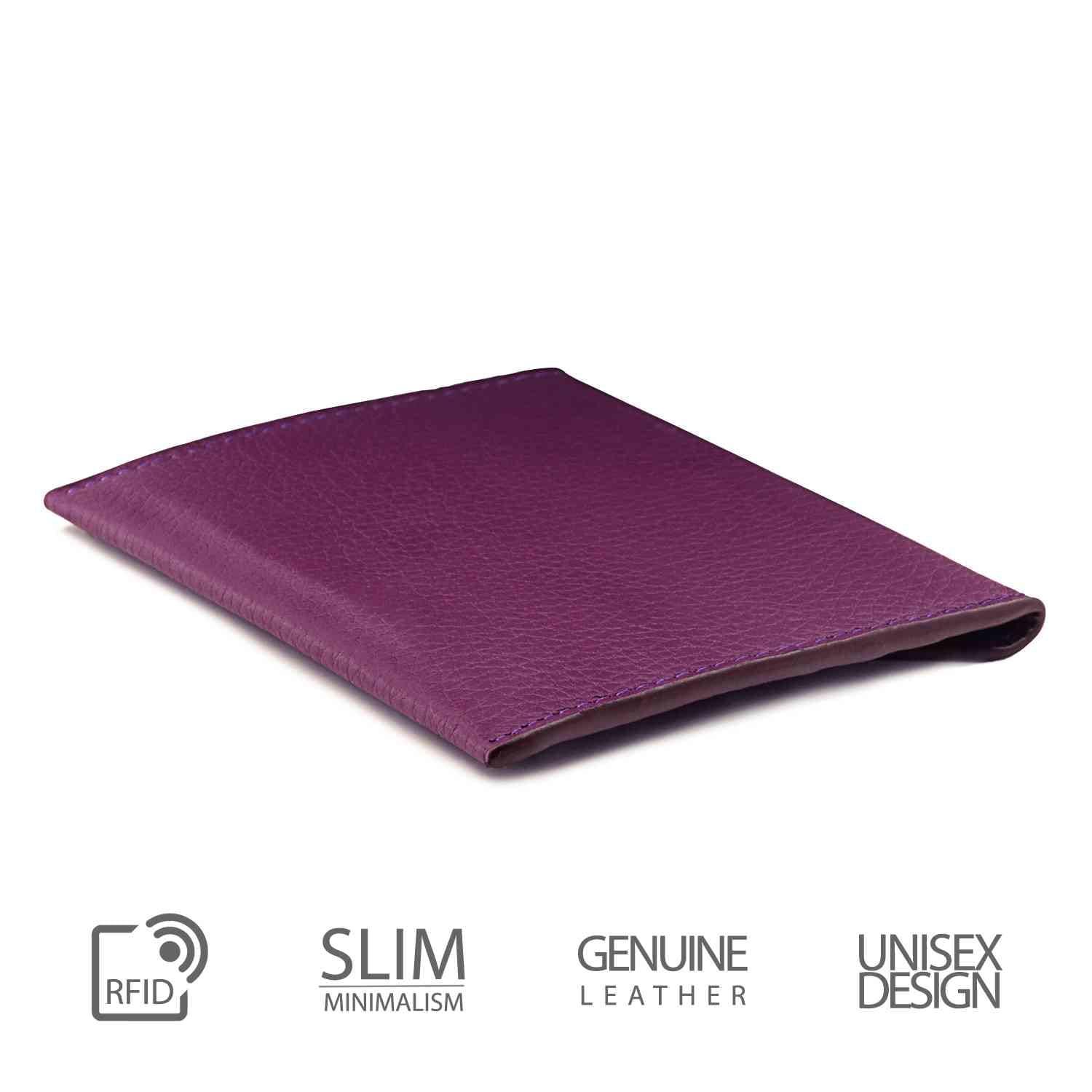 Londo - Wholesale Card Holder - Unisex - Otto Angelino Top Grain Leather Credit Card Holder and Travel Wallet Envelope with Magnetic Clasp, Credit Card Holder with Multiple Slots19