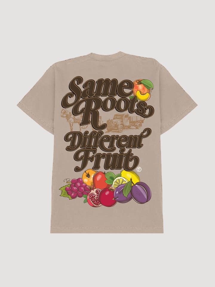 Same Roots, Different Fruit - Premium Tee Shirt for wholesale by Dungeon Forward