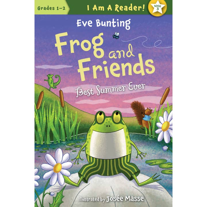 Frog and Friends The Best Summer Ever Early Reader Book for wholesale by Sleeping Bear Press