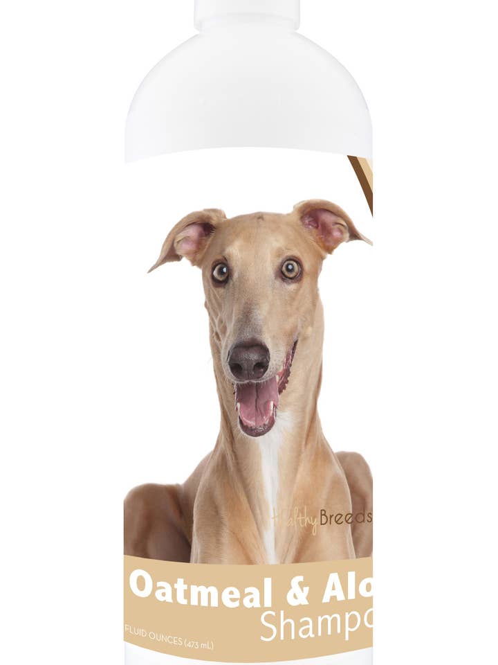 Lévrier italien Shampooing à l'avoine à l'aloès 16 oz pour la vente par Healthy Breeds