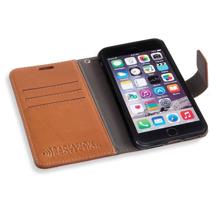 SafeSleeve - Anti Radiation Cases - Wholesale Phone Case - Unisex - SafeSleeve for iPhone 6 Plus/7 Plus/8 Plus - Genuine Leather2