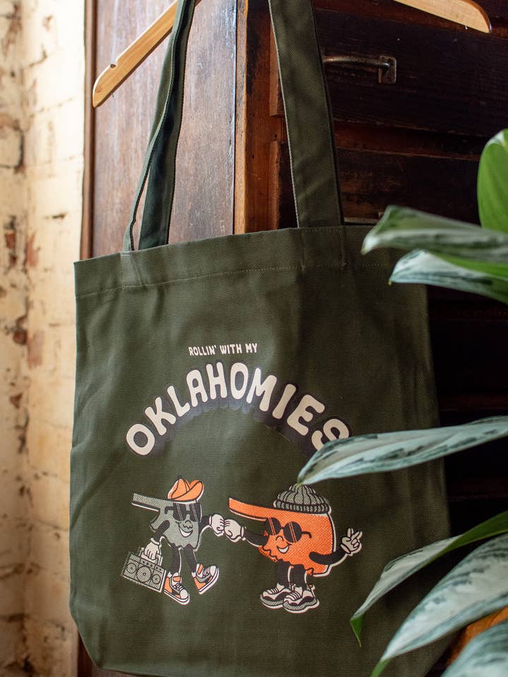 Bolsa de mano Oklahomies para venta al por mayor de Shop Good