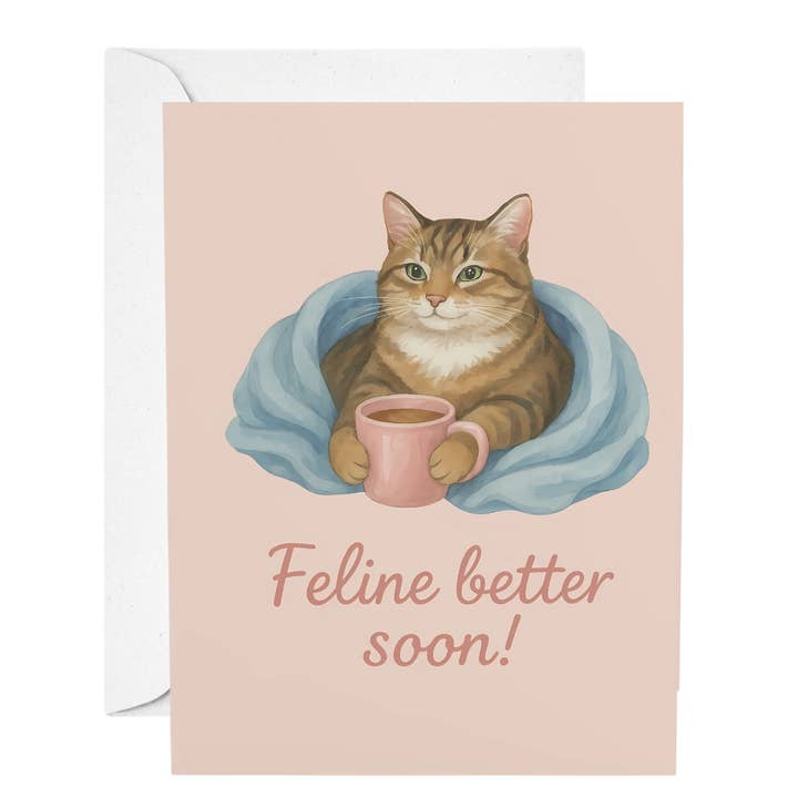 Que te mejores pronto | Tarjeta de pronta recuperación para venta al por mayor de Nefer Designer Candles & Home Decor