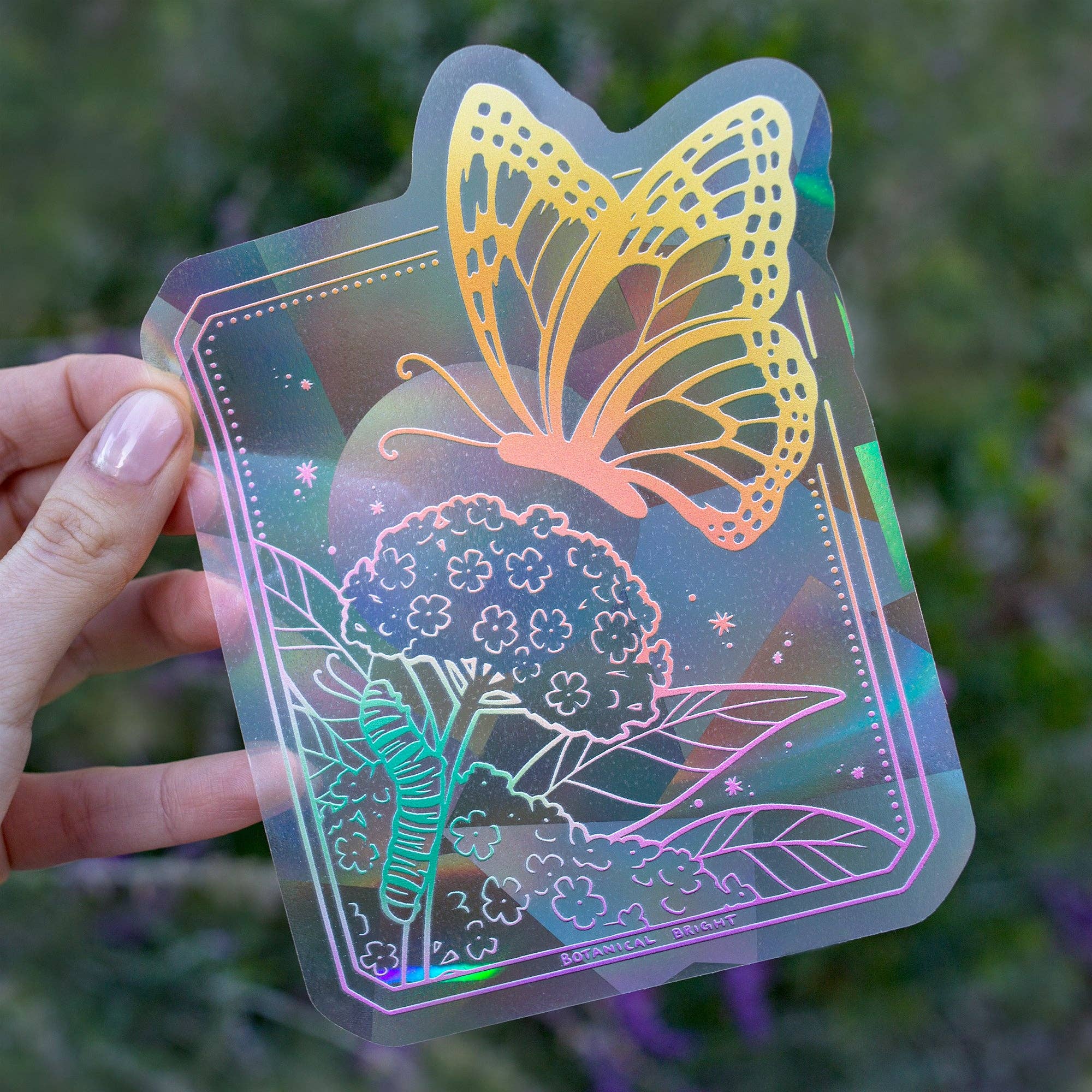 Botanical Bright - Wholesale Suncatcher - Monarch Butterfly Sun Catcher Rainbow Maker Window Sticker3