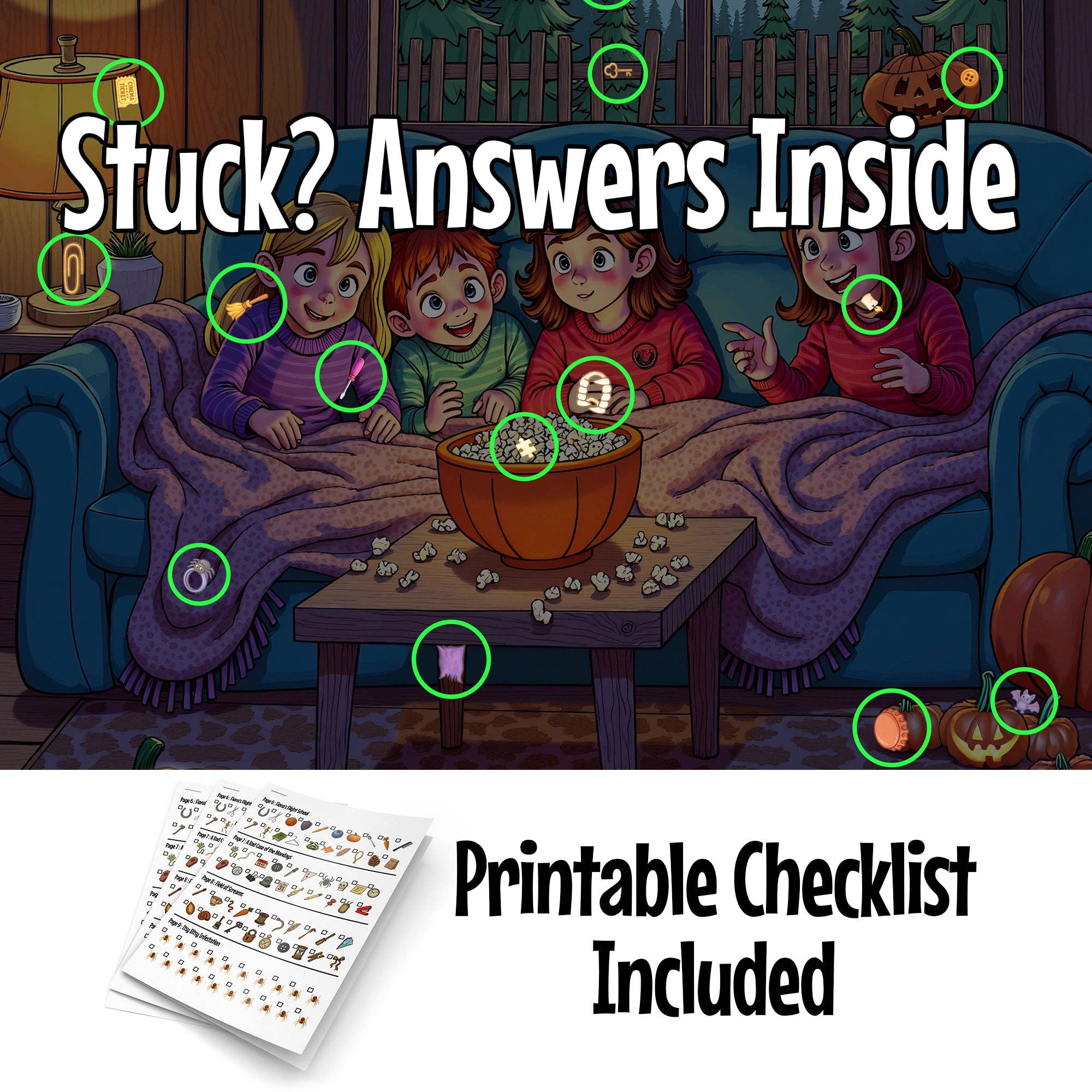 Puzzle Books Co - Wholesale Coloring & Activity Book - Adult - Lost and Found: Halloween Edition7