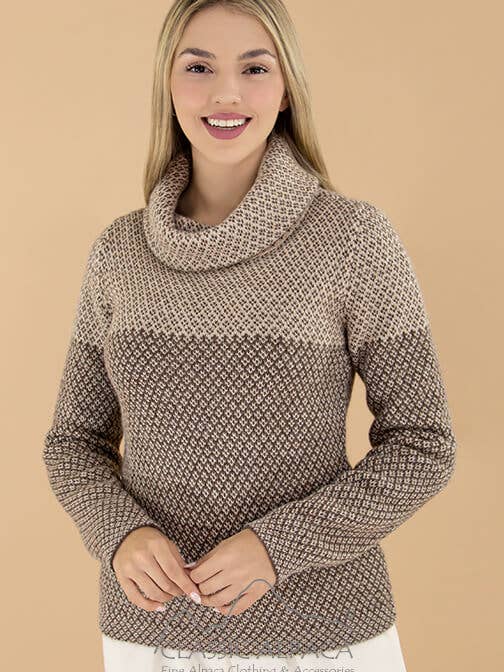Lena Alpaca Sweater for wholesale by Classic Alpaca