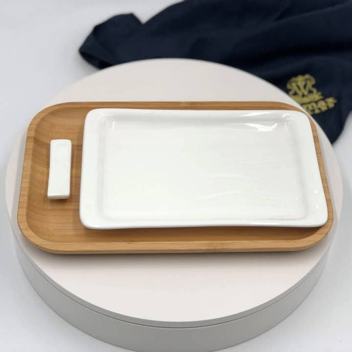 WILMAX USA - Wholesale Serving Utensil - 3 Piece Japanese Sushi Set For One