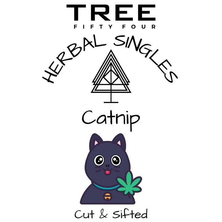 Tree Fifty Four - Wholesale Loose Tea - Catnip | 2oz - 1 KG | Bulk Herbs (No Silvervine)
