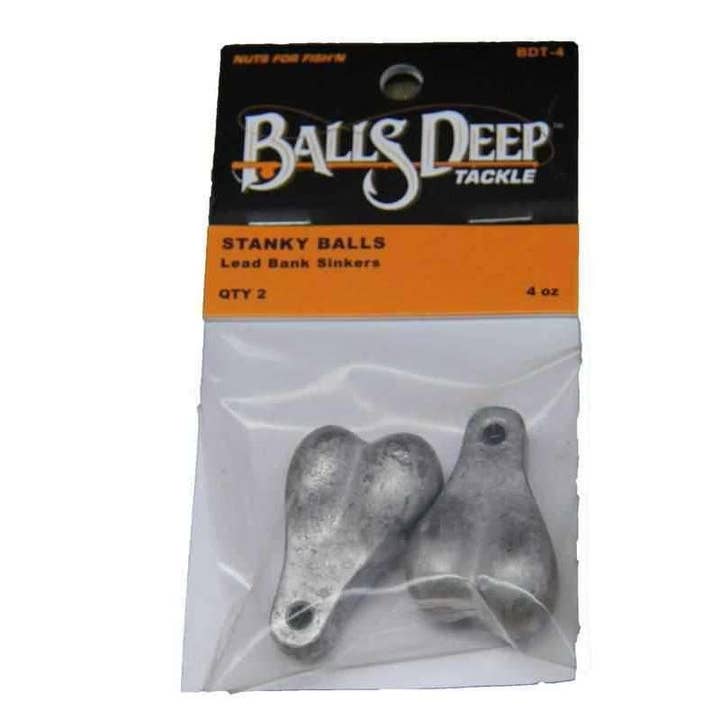 Loodzinkers van 4 oz voor wholesale door Balls Deep Tackle