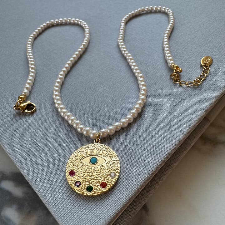 Lucky Talisman Necklace for wholesale by Erin McDermott Jewelry