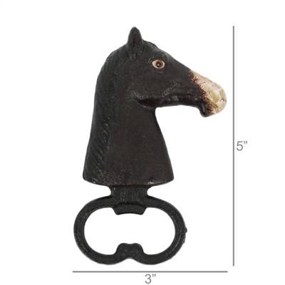 Horse Head Bottle Opener for wholesale by HomArt