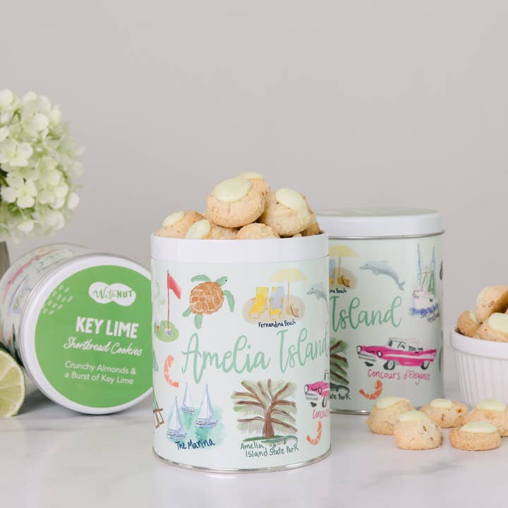 Boîte Cadeau Amelia Island, Floride | Biscuits Sablés Gourmets pour la vente par Watanut