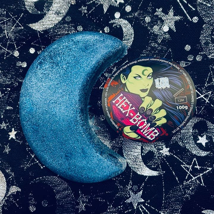 Elixir blue moon Hexbomb Bath bomb for wholesale by Hexbomb ltd