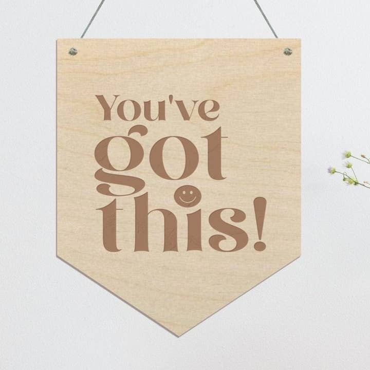 You've got this wooden banner for wholesale by Birch and tides