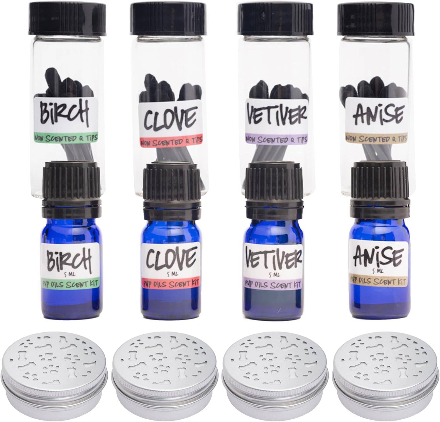 Ink Oil LLC – Großhandel Haustierpflegeprodukt – Hund – Pup Oils Duft-Trainingsset für Anfänger | Geruchstraining für Hunde1