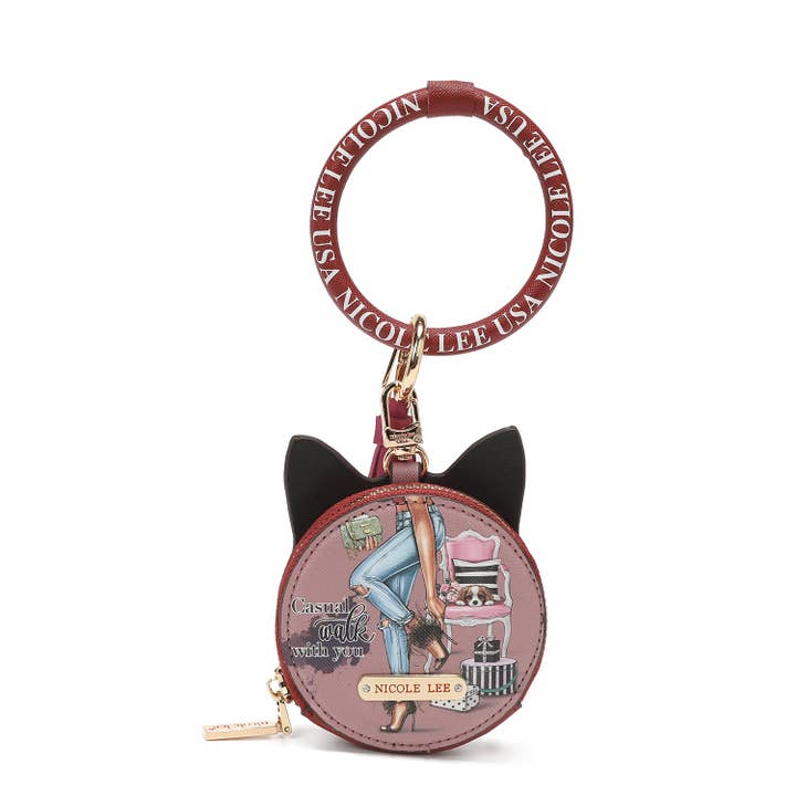 Nicole Lee - Wholesale Keychain - Women's - PULSERA CON LLAVERO Y MONEDERO11