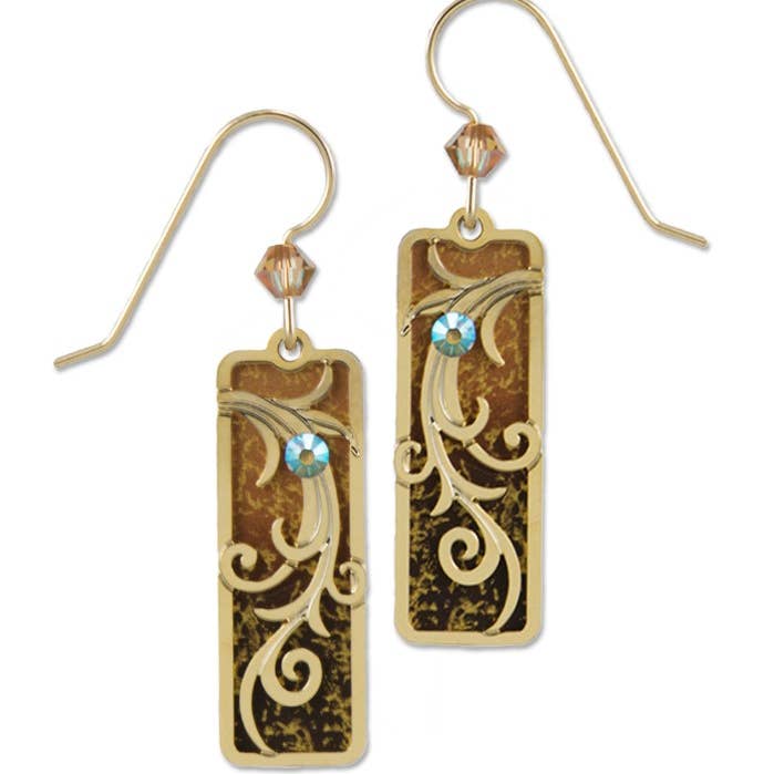 GP Tendrils w/Brown Ombre Col. for wholesale by Left Hand Studios