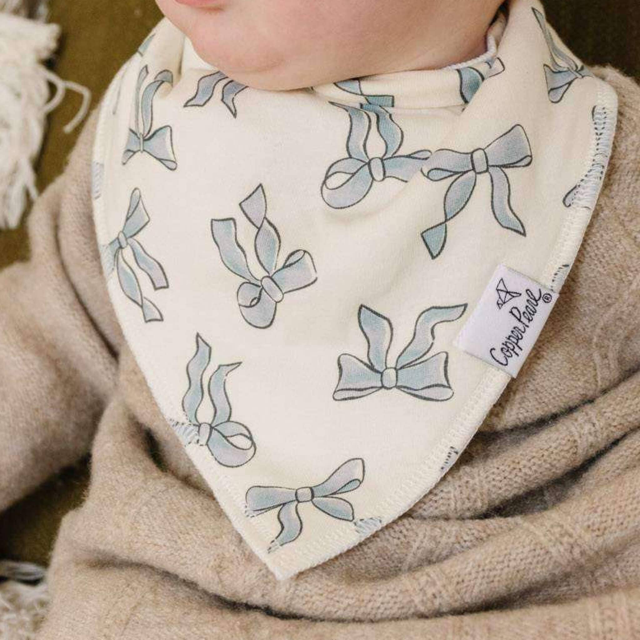 Copper Pearl - Wholesale Bandana Bib - Baby Bandana Bibs - Gemma In Tan6