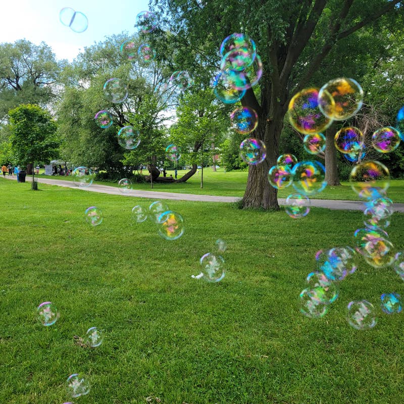 Wishbone Products - Wholesale Bubble Wand - Kids - Bubble Bonanza Lots of Bubbles Refill Solution Bag 16 oz1