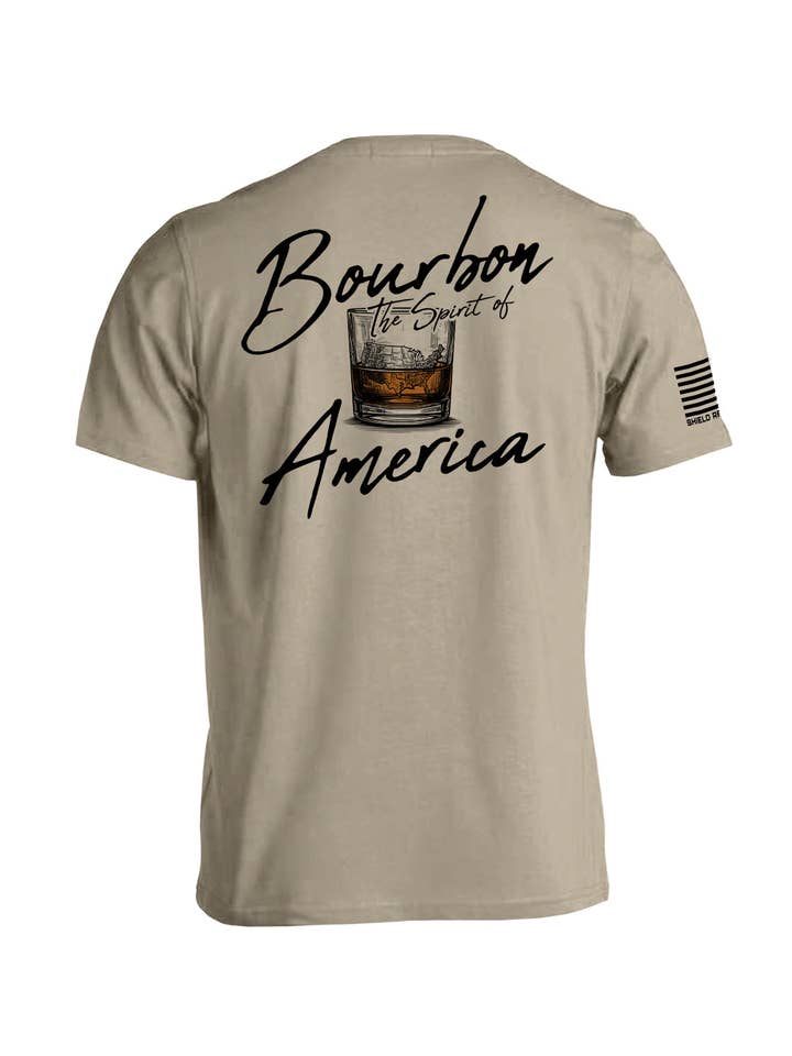 Shield Republic - Wholesale Screen Printed T-Shirt - Men's - Bourbon The Spirit of America5