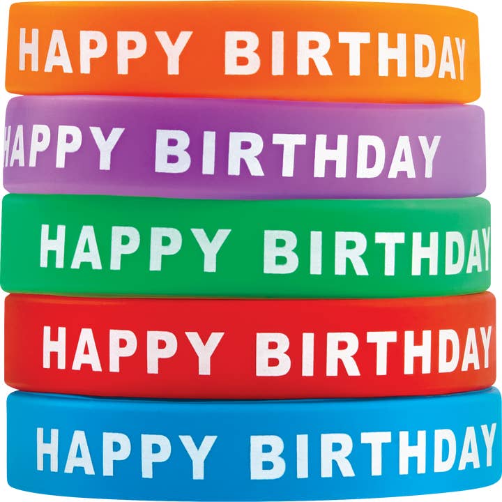 Teacher Created Resources - Wholesale Wristband - Happy Birthday Wristbands