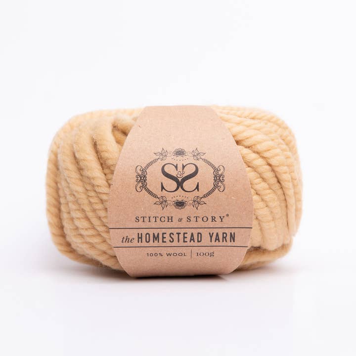 Stitch & Story – Engroshandel Garn – The Homestead Yarn - Tykt garn til begyndere og hurtige projekter15