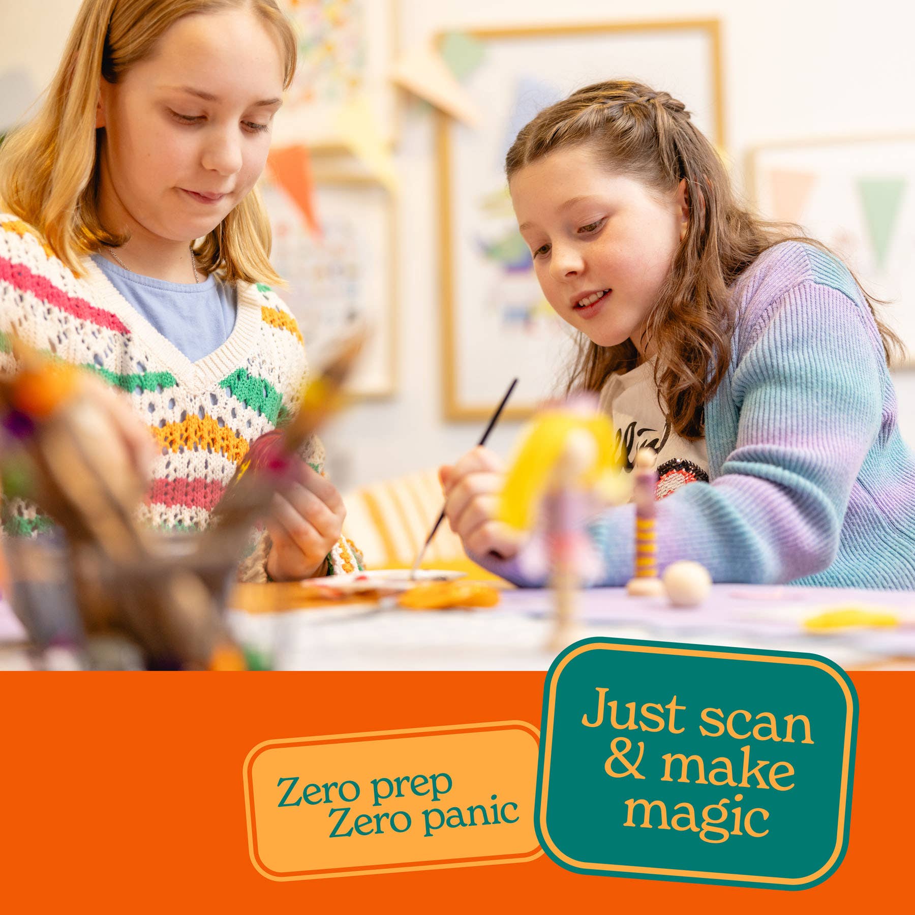 Let's Make & Do - Wholesale Doe-het-zelf-knutselset - Kinderen - Maak Je Eigen Piraten Houten Peg Pop Kit6