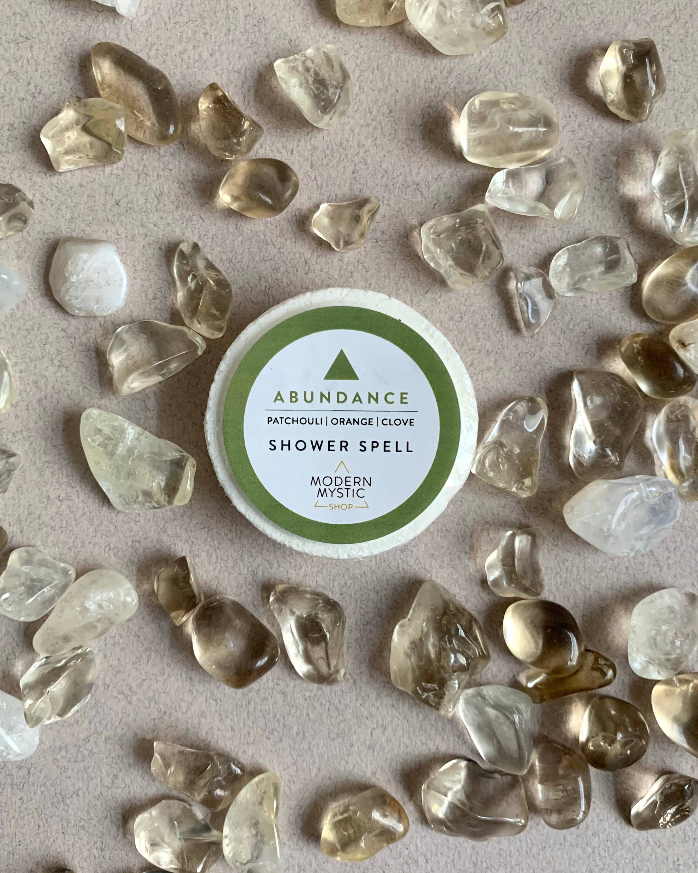 Modern Mystic Shop - Wholesale Shower Steamer/Bomb - Abundance Shower Spell