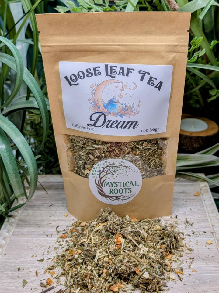 Sonho – Chá de Ervas para Recordação de Sonhos & Trabalho com Sonhos - Solto por atacado de Mystical Roots