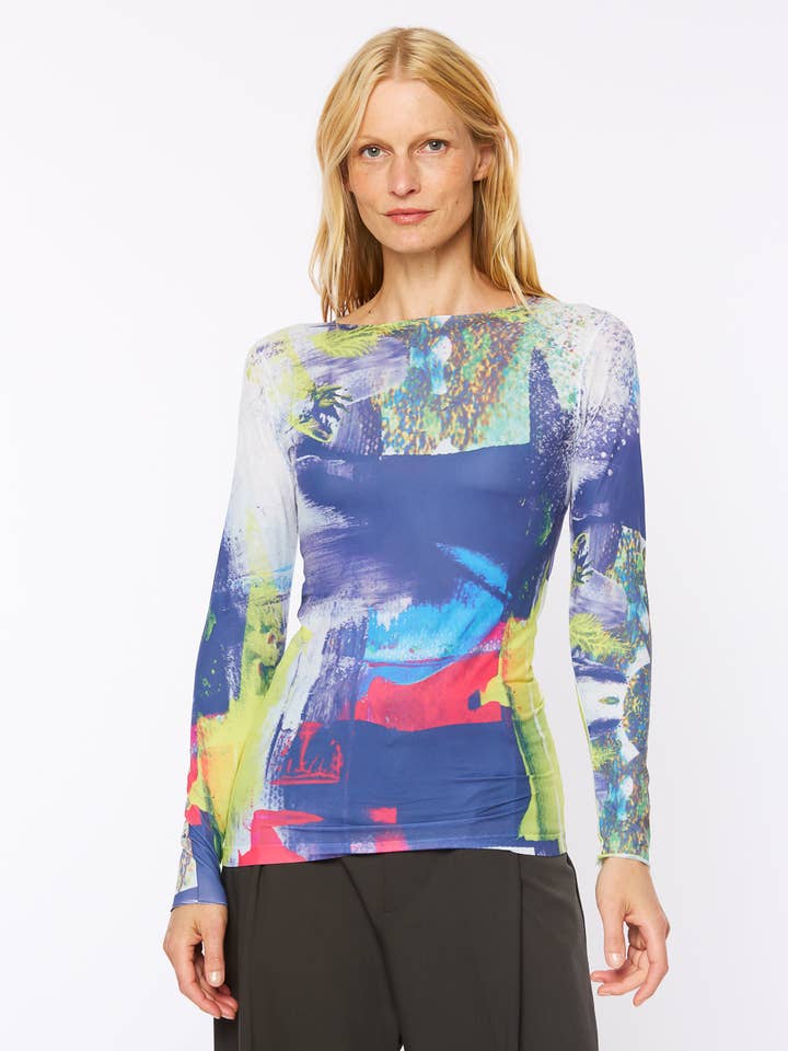 Radical Raw Edge Second Skin Top for wholesale by AMB Designs