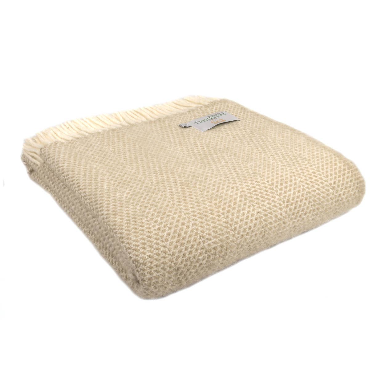 Tweedmill Textiles - Vente Plaids - Couverture Beehive en pure laine vierge1