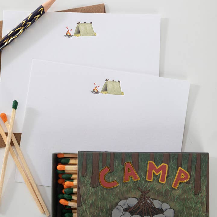 Karen Adams Designs - Wholesale Matches - Camp Matchbox4
