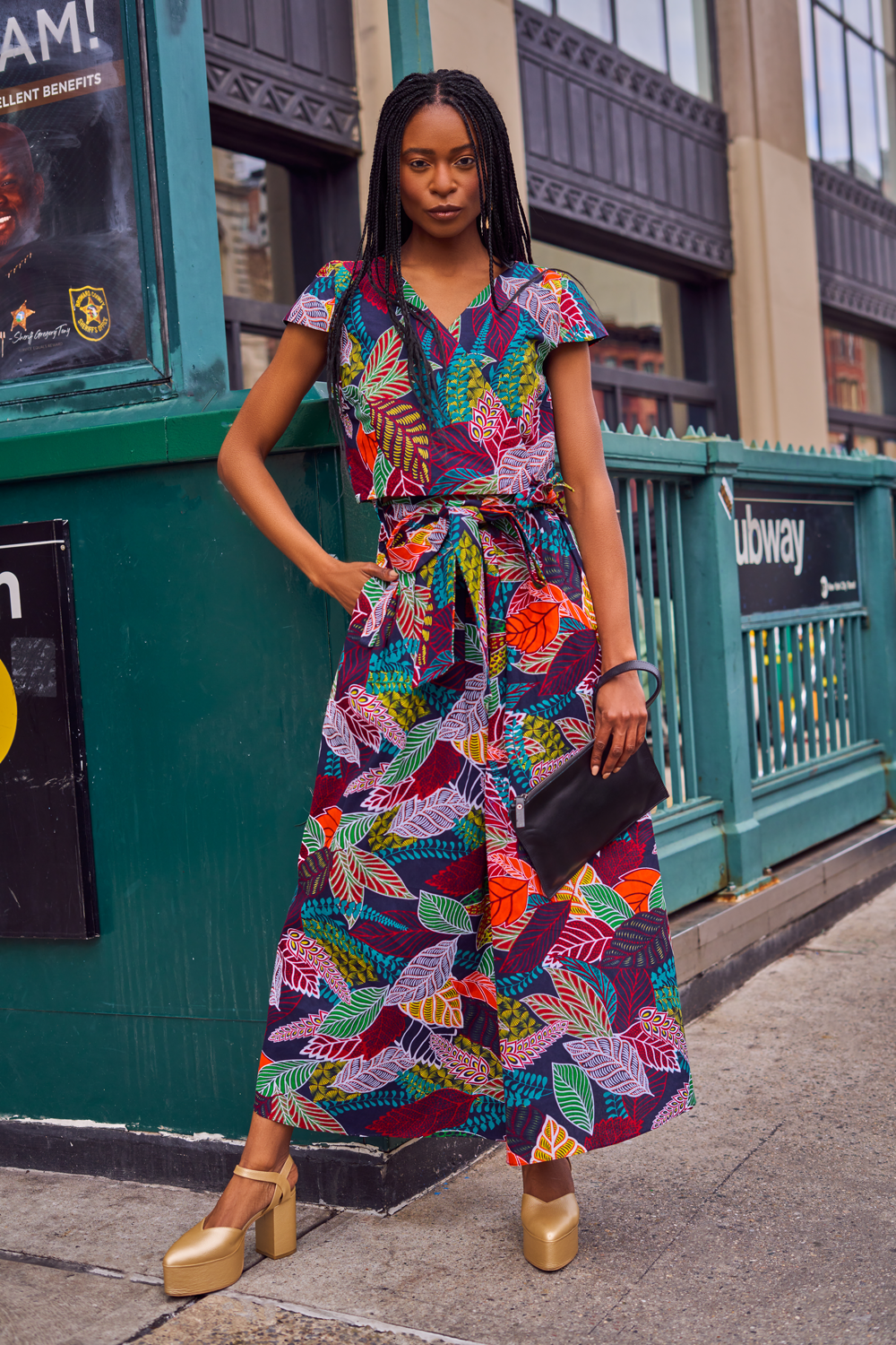 Amooti Store - Wholesale Blouse - Women's - Wrap Blouse Nakasesi - short sleeves1